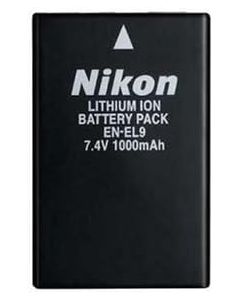 Nikon EN-EL9 Rechargeable Li-ion Battery for Nikon D40 and D40x Digital SLR Cameras
