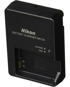 Nikon MH-24 Quick Charger for EN-EL14 Li-ion Battery compatible with Nikon D3100 DSLR, D5100 DSLR, and P7000 Digital Cameras
